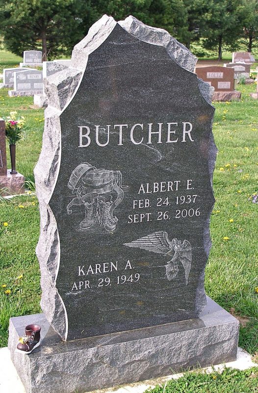 Butcher Angel and Boot Carvings