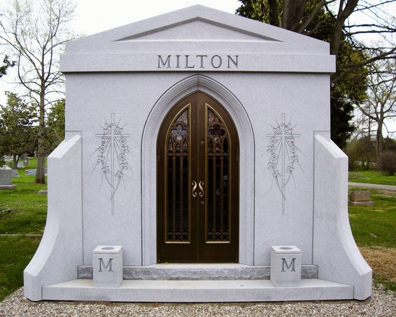 Family Private and Estate Mausoleum BG Milton