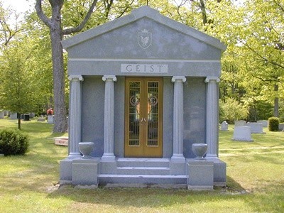 Rock of Ages Family Private and Estate Mausoleum Geist