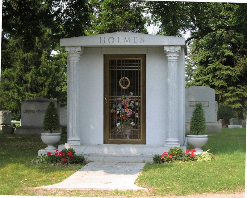 Rock of Ages Family Private and Estate Mausoleum Holmes